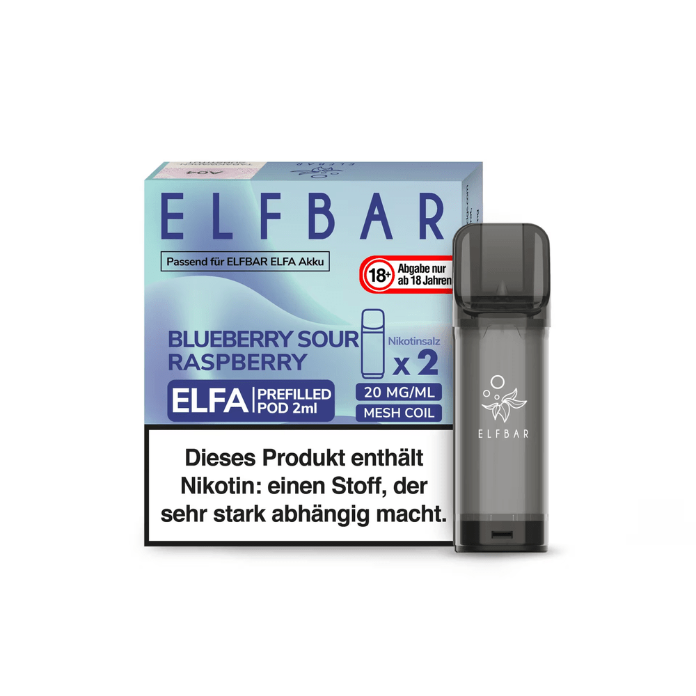 ELFA PODS Blueberry Sour Raspberry