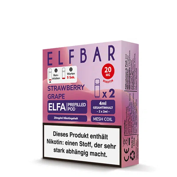 ELFA PODS Strawberry Grape