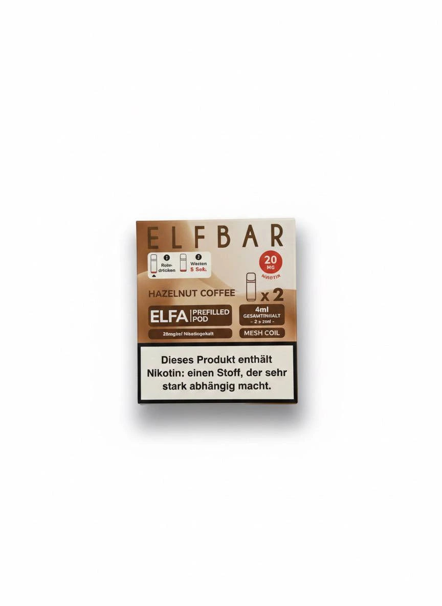 ELFA Pods Hazelnut Coffee - Secret Flowers