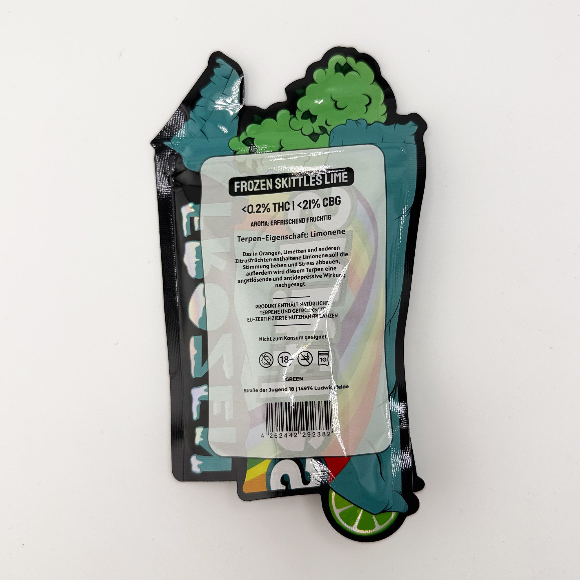Frozen Skittles Lime CBG Blüten 1g