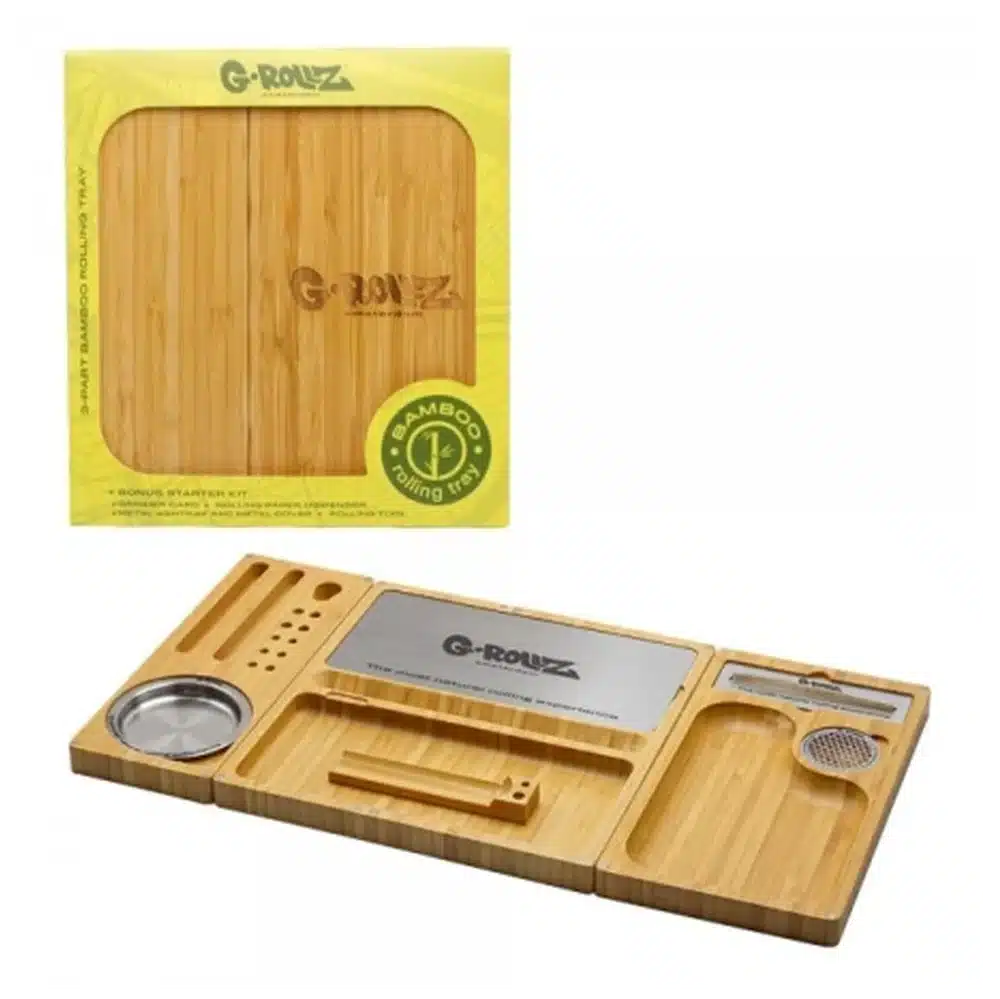 3-Part Bamboo Tray 26x49cm
