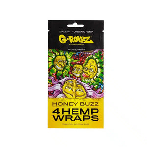 G-Rollz 4x Flavored Hemp Wraps - Honey Buzz - Secret Flowers