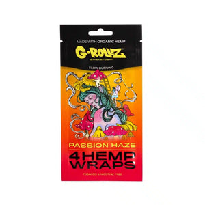 G-Rollz 4x Flavored Hemp Wraps - Passion Haze - Secret Flowers