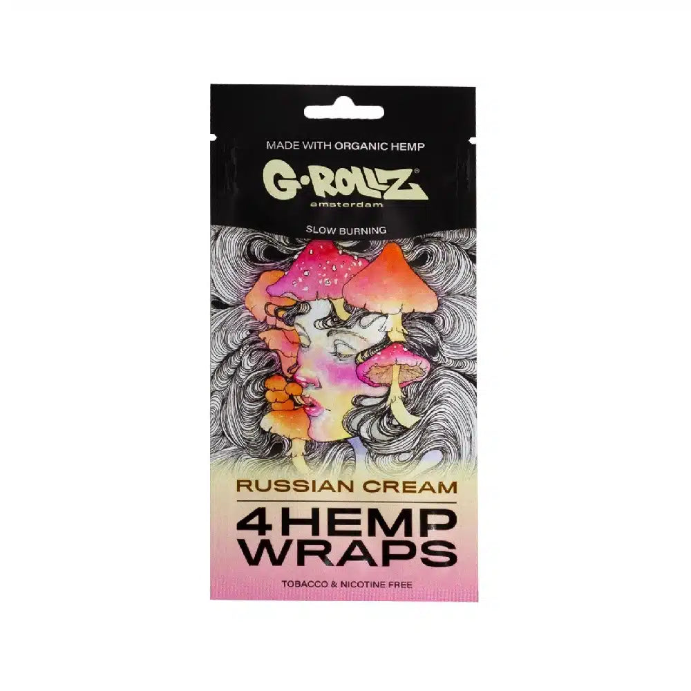 G-Rollz 4x Flavored Hemp Wraps - Russian Cream - Secret Flowers