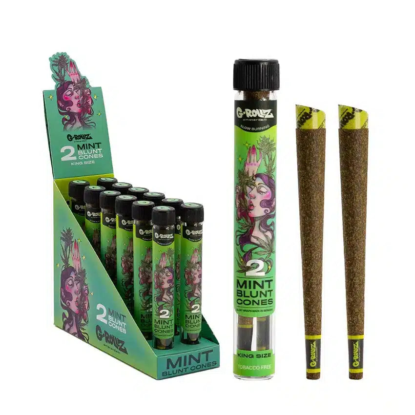 G-Rollz Colossal Dream 2x Mint KS Blunt Cones - Secret Flowers