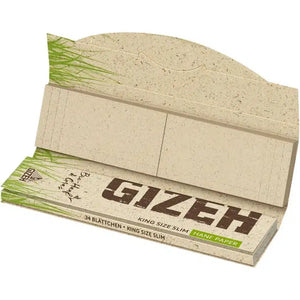 Gizeh King Size Slim Hanf Papers + Tips - Secret Flowers