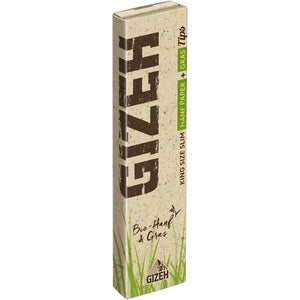 Gizeh King Size Slim Hanf Papers + Tips - Secret Flowers