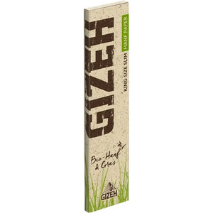 Gizeh King Size Slim Hanf Papers - Secret Flowers