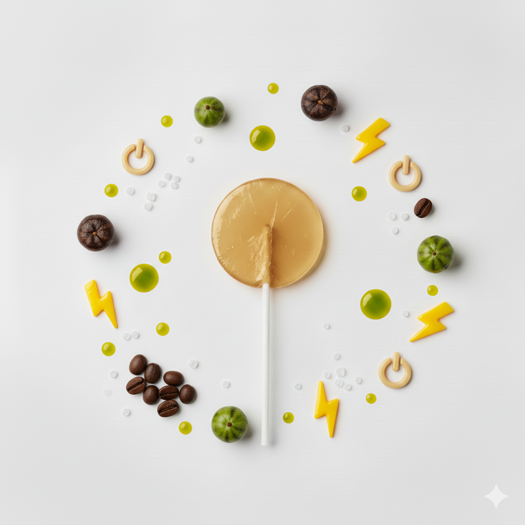 CBD Candy | Lolly Zuckerfrei Energy - Secret Flowers