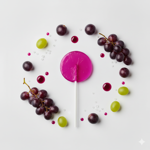 CBD Candy | Lolly Zuckerfrei Traube - Secret Flowers