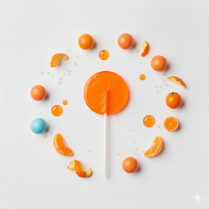 CBD Candy | Lolly Zuckerfrei Orange - Secret Flowers