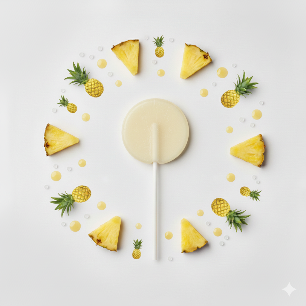 CBD Candy | Lolly Zuckerfrei Ananas - Secret Flowers