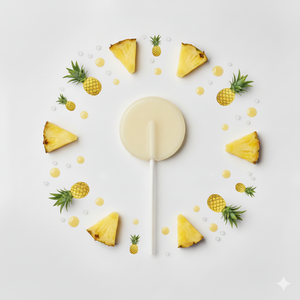 CBD Candy | Lolly Zuckerfrei Ananas - Secret Flowers
