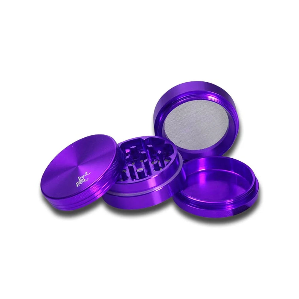 Alu-Grinder 4-tlg ø40mm Violett