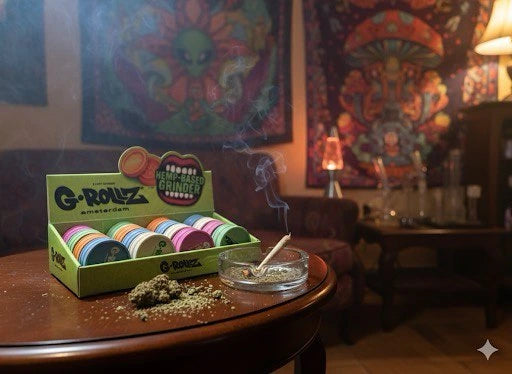 Hemp Grinder 2tlg - Secret Flowers