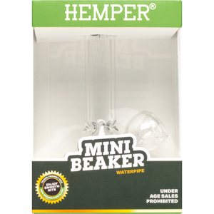 Mini Beaker Waterpipe - Secret Flowers
