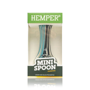 Hemper Mini Spoon Hand Pipe - Secret Flowers
