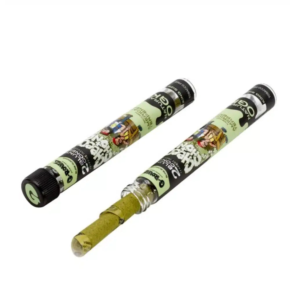 G-Rollz Cheech & Chong™ 2x Terpene Infused KS Blunt Cones - Natural OGK - Secret Flowers