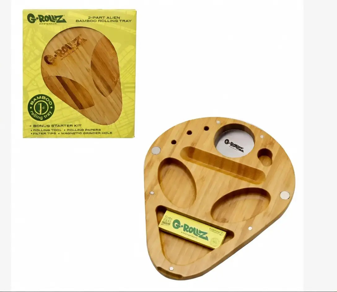 Bamboo Tray Alien - Secret Flowers