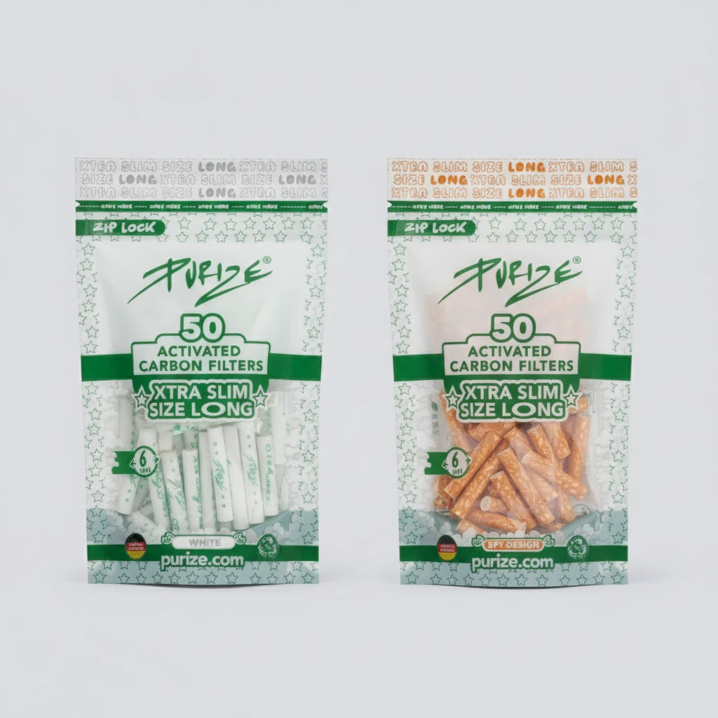 Aktivkohlefilter Xtra Slim Size 6mm Long 50st