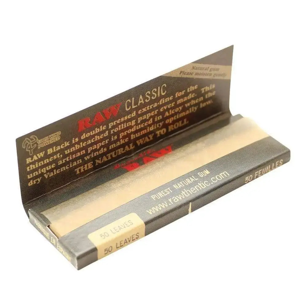 RAW Black Classic - 1¼ Size Papers