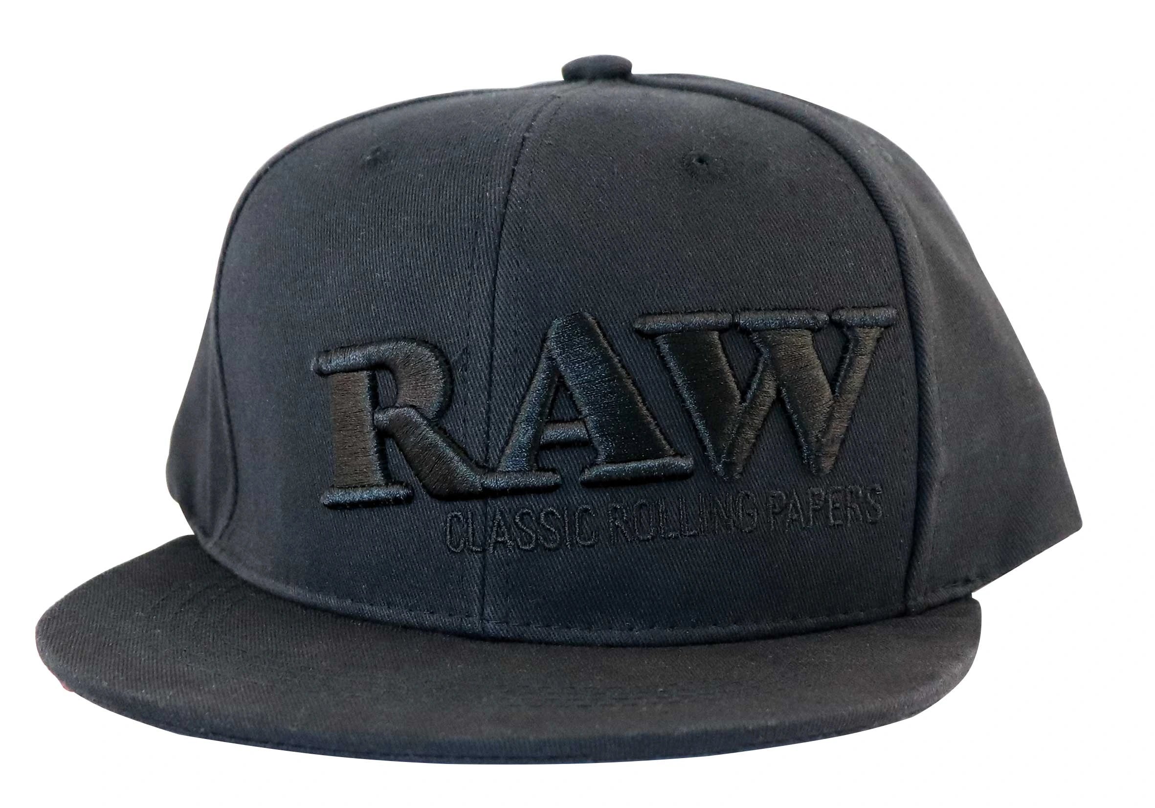 Cap Black mit Pocker - Secret Flowers