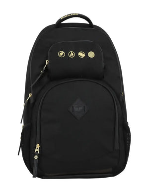 Backpack Black - Secret Flowers